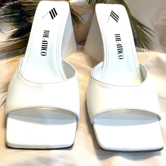 COPY - The Attico Devon square-toe mules size 37.5 Brand New - Picture 7 of 9